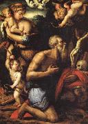 Giorgio Vasari The Temptation of St.Jerome oil painting on canvas